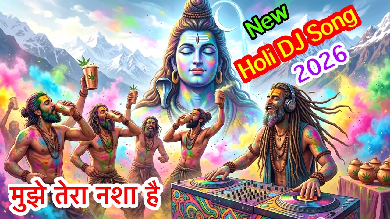 Holi DJ Song / Holi 2026 / Mujhe Tera Nasha Hai / Holi Songs / Holi Ka Gana  