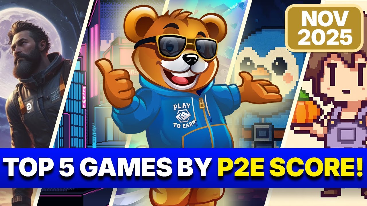 🔥 5 САМЫХ ГОРЯЧИХ криптоигр по версии PlayToEarn! Ноябрь 2025 г.