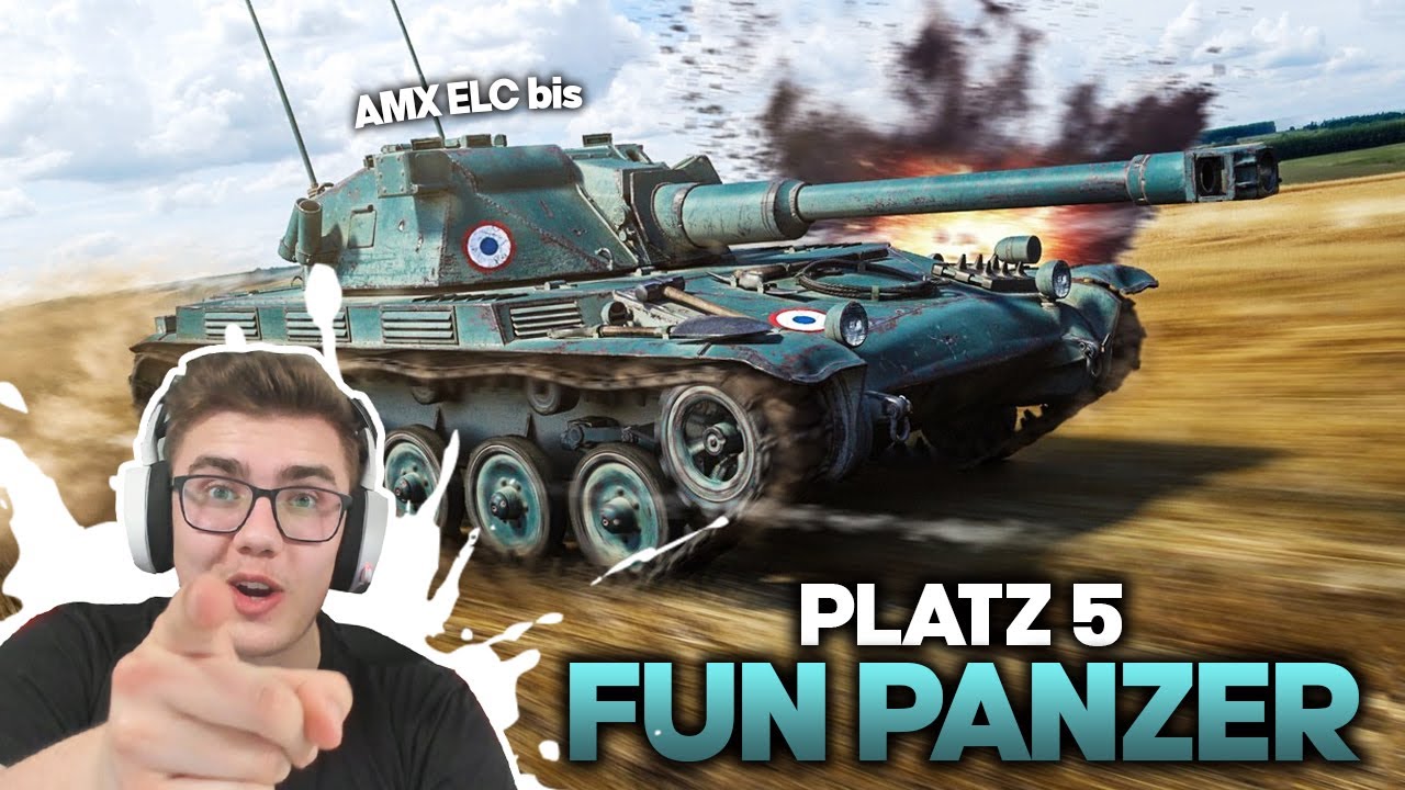 PLATZ 5 der FUN PANZER! | AMX ELC bis