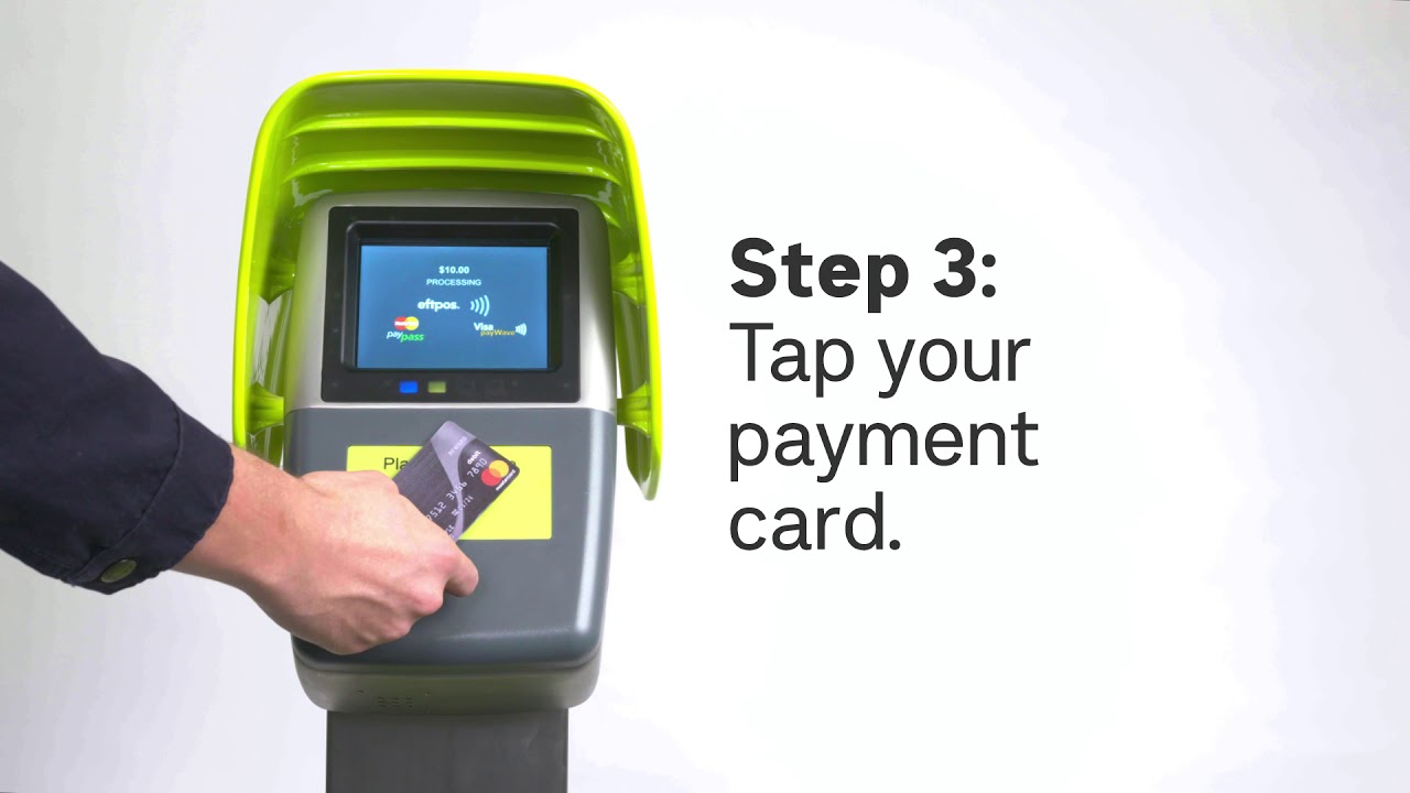 How to use a myki Money Quick Top Up machine