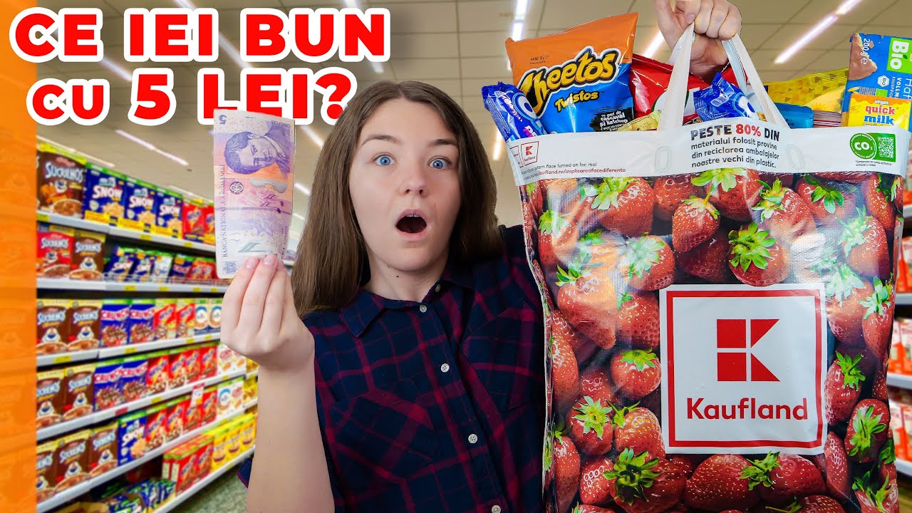 CE ITI CUMPERI CU 5 LEI IN KAUFLAND?