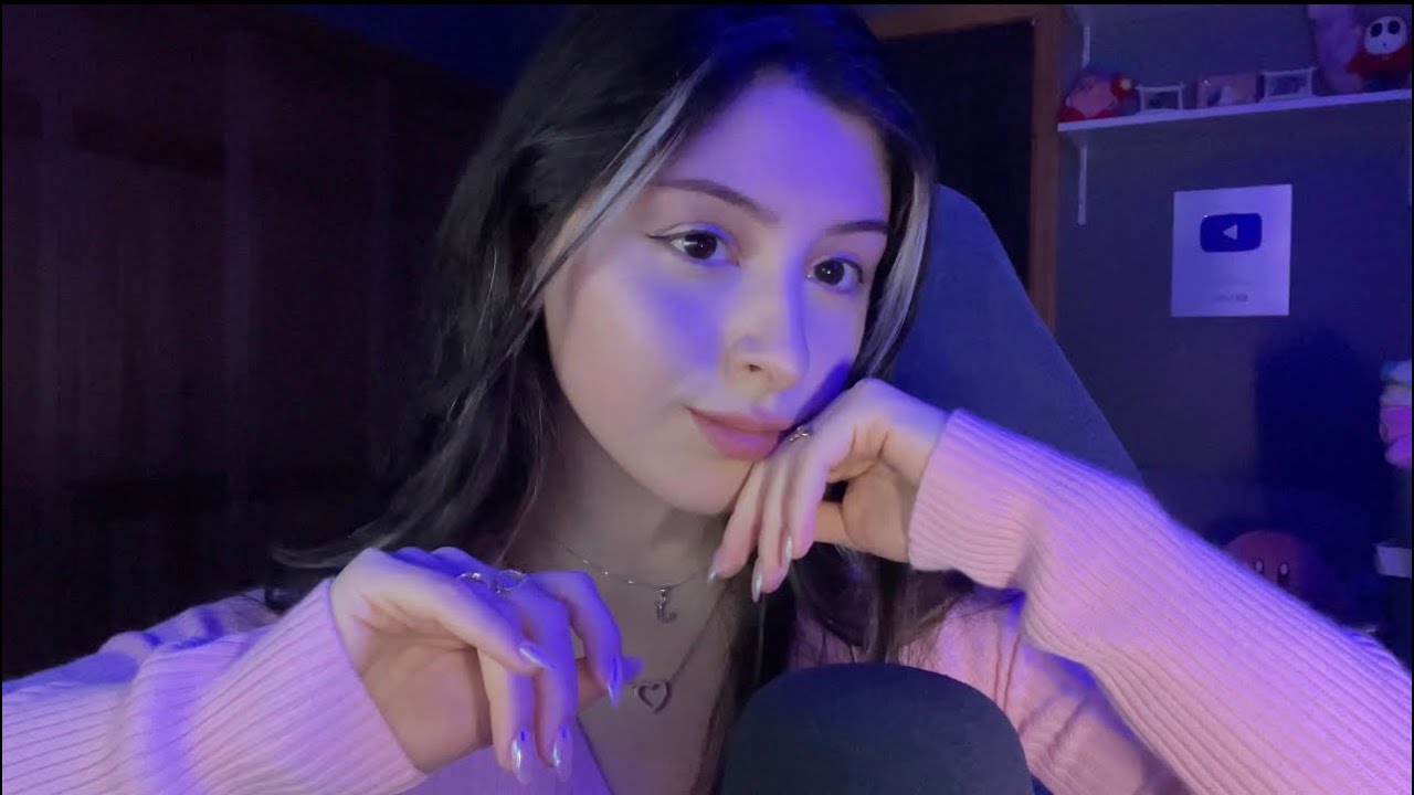 ASMR hand sounds, mouth sounds, mic triggers, pinecones! & some lofi :)