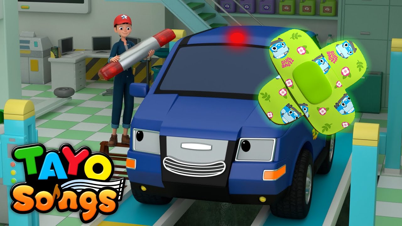 Rescue Cars got BooBoo! | Hospital Songs Compilation 2 | Best Tayo Songs for Kids