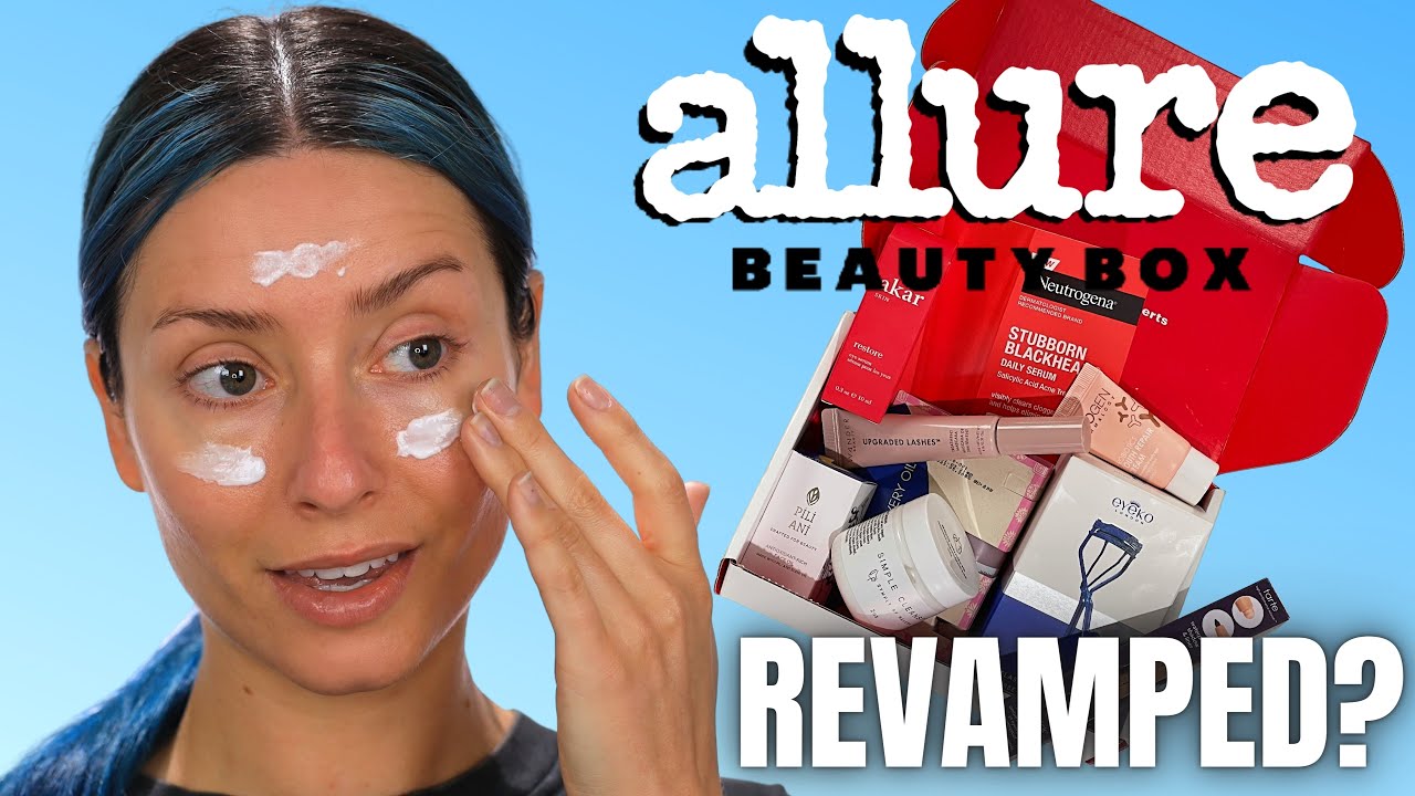 ALLURE BEAUTY BOX NOVEMBER 2021 REVIEW & DEMO | SKIN CARE SUBSCRIPTION BOX | CREATIVE CLICHE