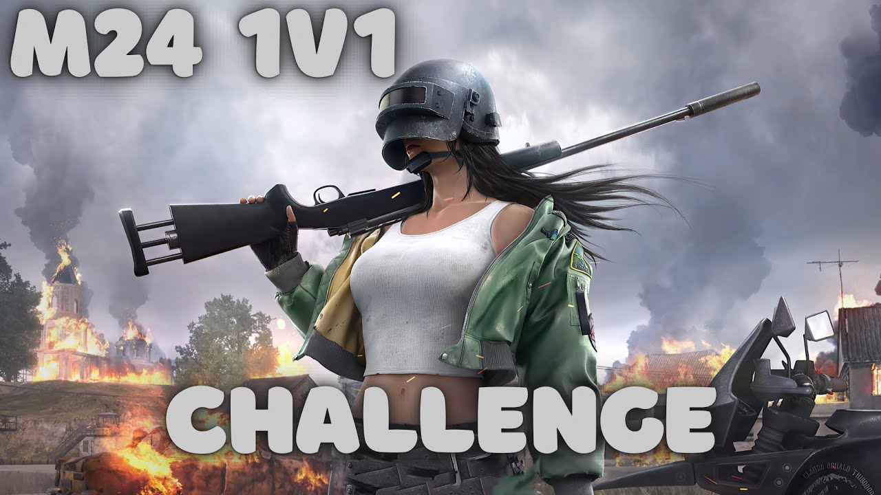 M24 1v1 Open Challenge to all of You Guys, BGMI LIVE, PUBG Mobile
