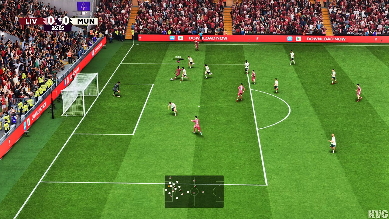 EA SPORTS FC 27 &mdash; Ливерпуль против Манчестер Юнайтед &mdash; Геймплей (PS5 UHD) [4K60FPS]