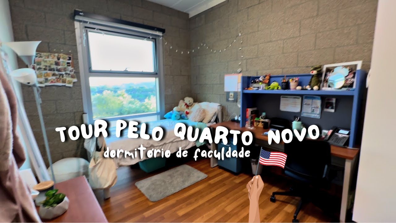 ARRUMANDO + TOUR PELO QUARTO NOVO DORMITÓRIO AMERICANO | Giulia Paié