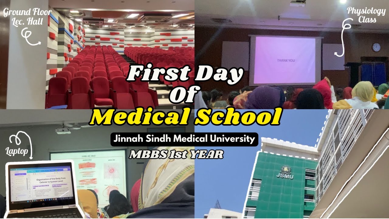 First-Year MBBS Life Begins | Realistic Day in My Life | JSMU Karachi