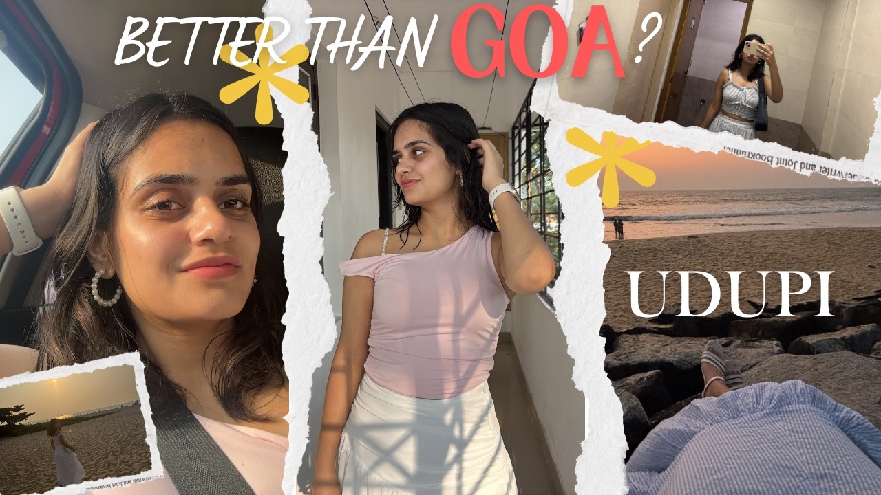 Udupi Travel Vlog 🌊 | Hoode Beach, Malpe Beach & Beautiful Homestays (Part 2)