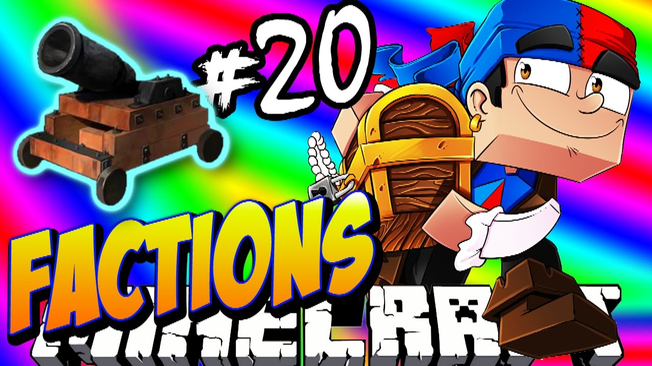 Minecraft FACTIONS #20 «ПУШКА-УНИЧТОЖИТЕЛЬ!» — Treasure Wars S1