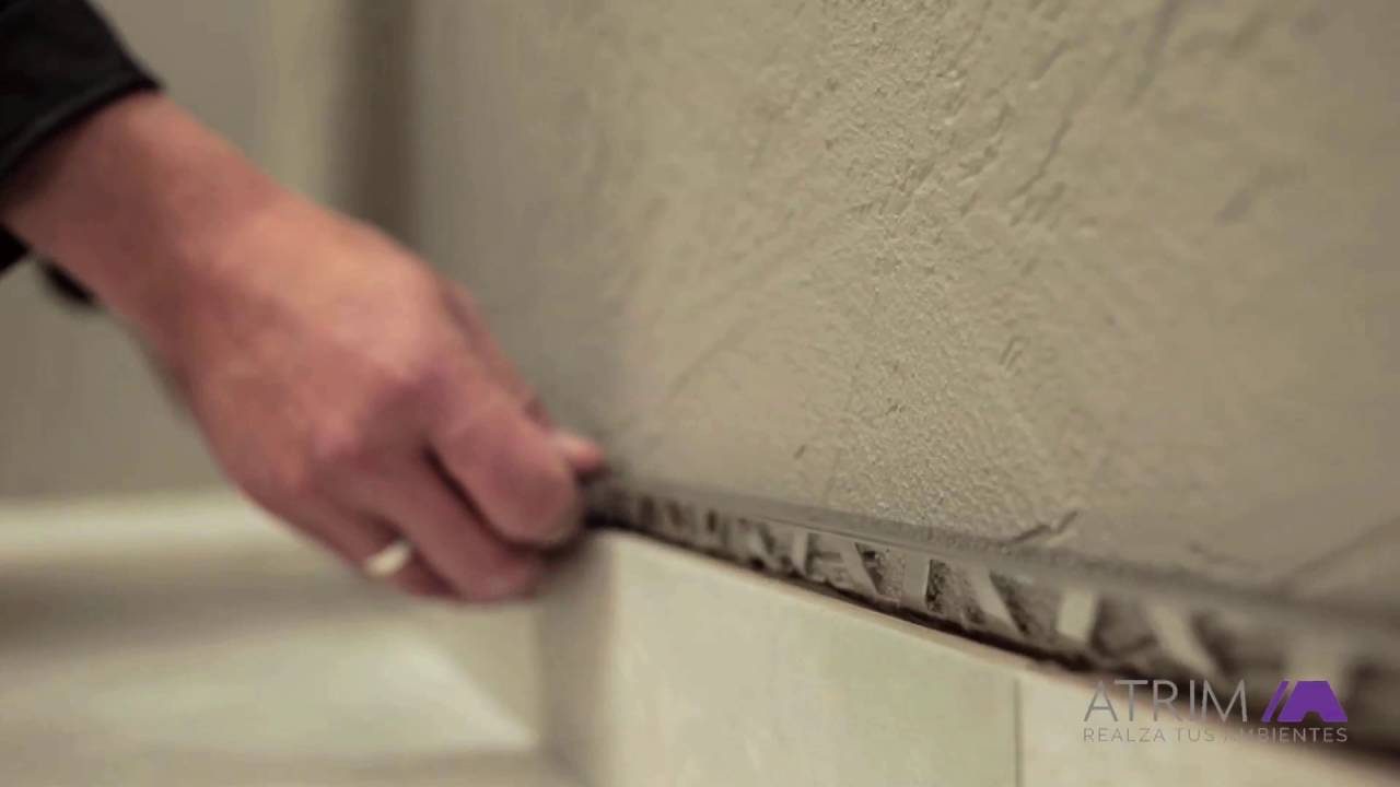 Colocación Varilla en L para pared ATRIM