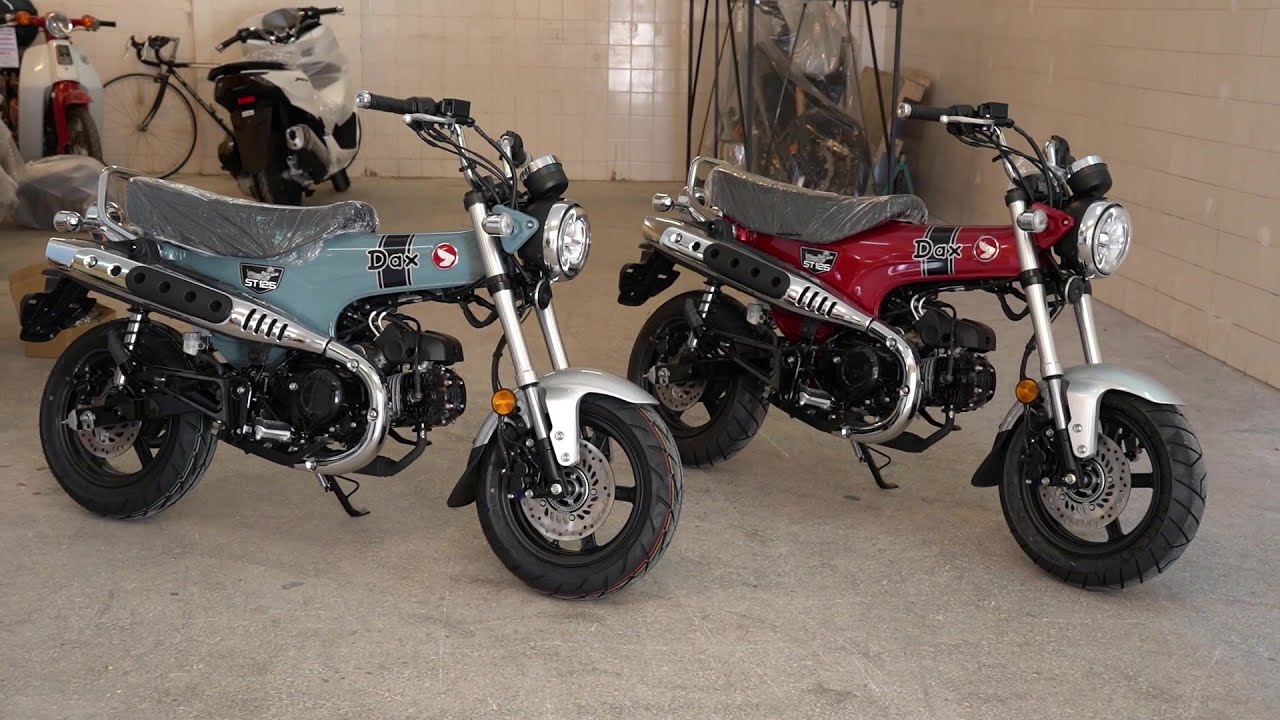unboxing HONDA DAX 125 new model 2023