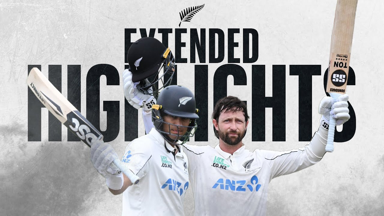 Conway Hits Career Best Figures! | Extended Highlights | New Zealand v West Indies | 3rd Test Day 2