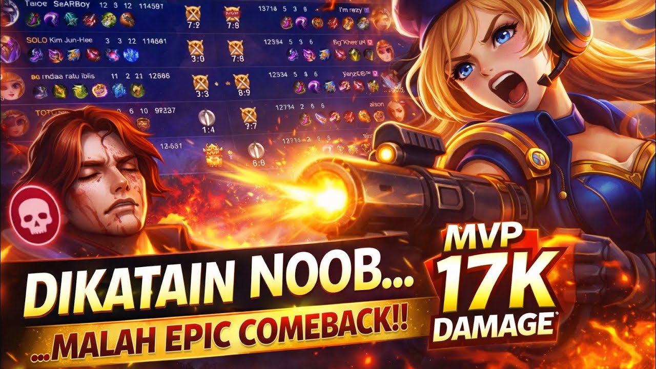 LAYLA LATE GAME ITU NYATA! SOLO CARRY SAMPAI MVP 😭🔥