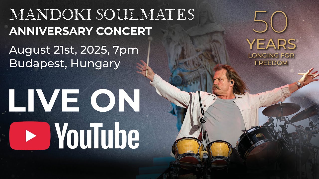 Mandoki Soulmates - 50 Years Longing For Freedom - The livestream of the anniversary concert