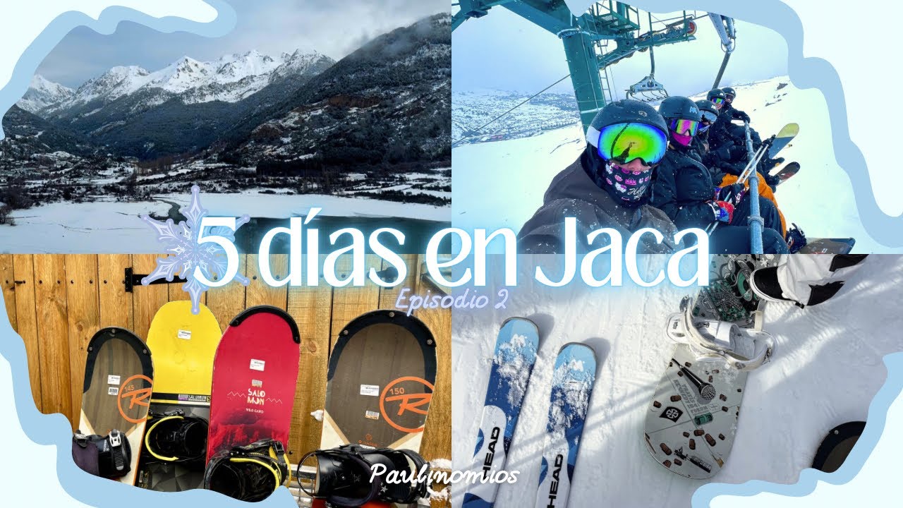 5 días en Jaca dan para mucho // SKI TRIP 26' EP.2