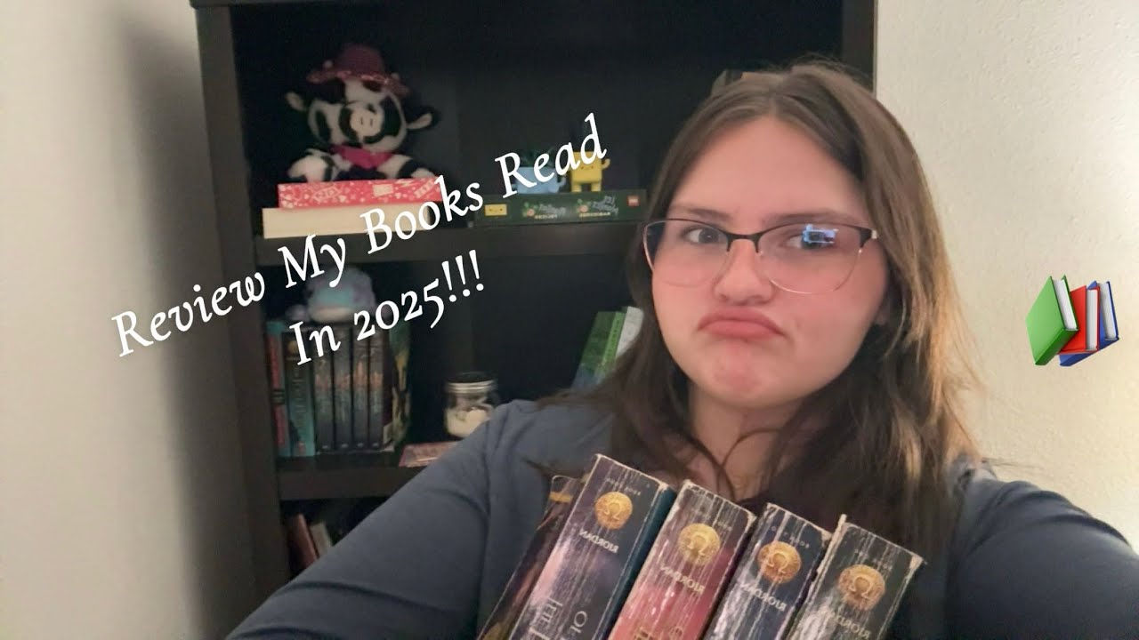 review my books read in 2025! (first video😬)