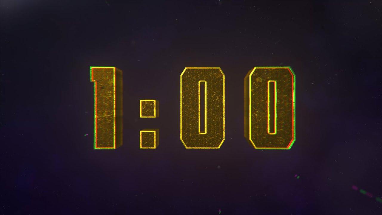 1 Minute Timer (Epic Music)