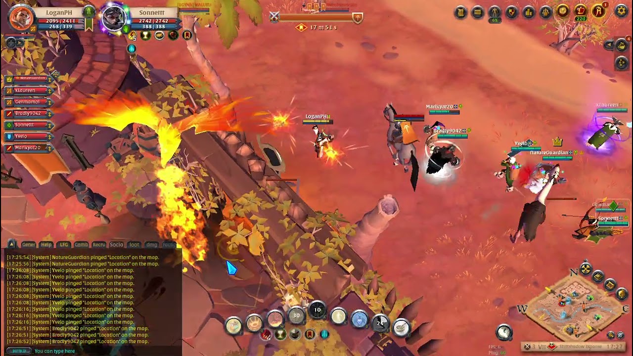 Lymhurst vs Bridgewatch faction