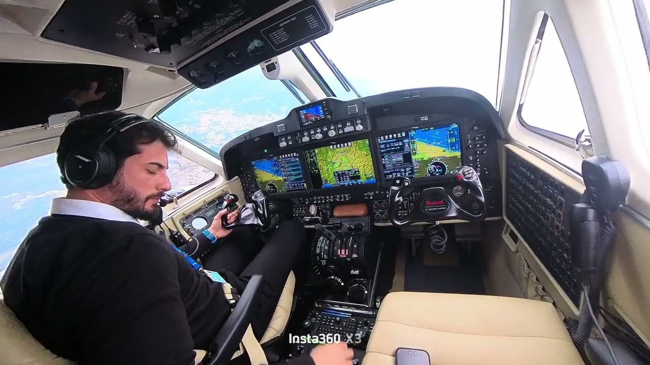 King Air 260 Marília SBML para o Catarina SBJH