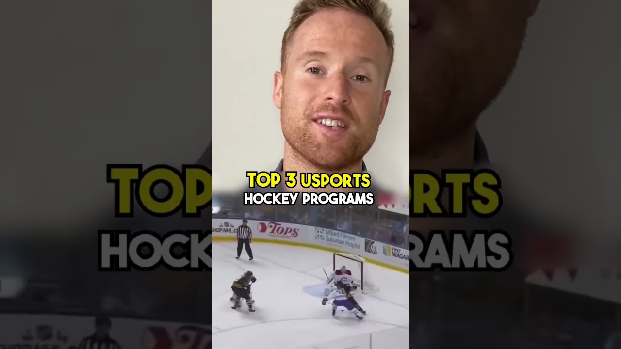 Our top 3 USports Hockey Programs! #shorts #hockey #usports