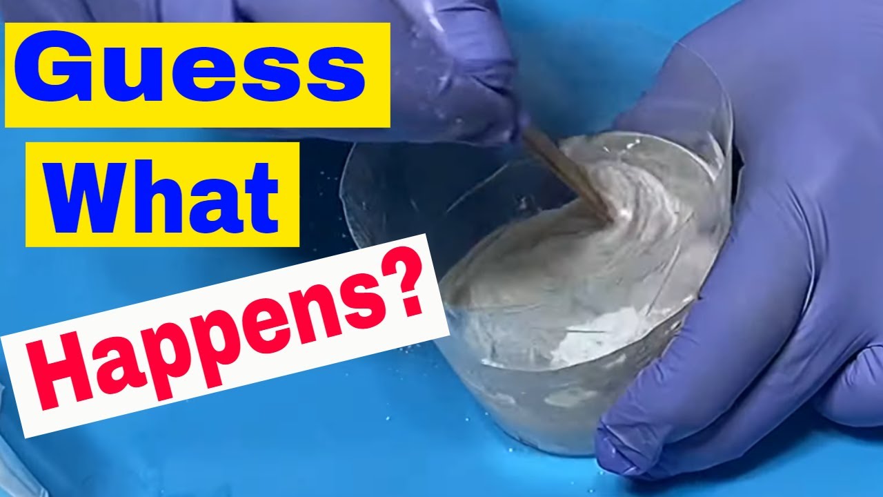 Plaster of Paris in Resin - What a Surprise?