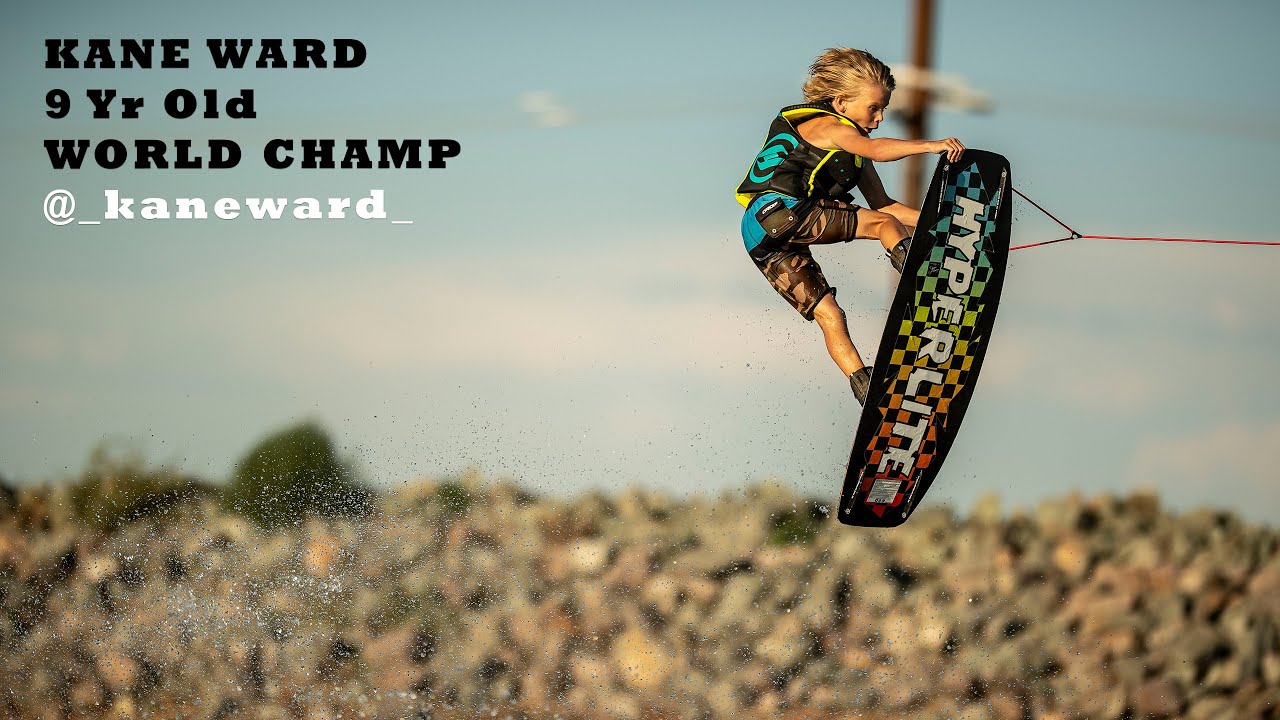Kane Ward - 9 Yr Old World Wakeboarding Champ