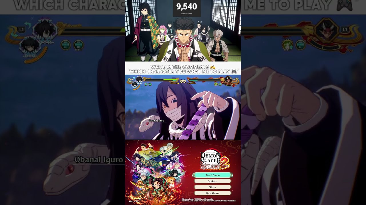 Demon Slayer Hinokami Chronicles 2 Vertical Live