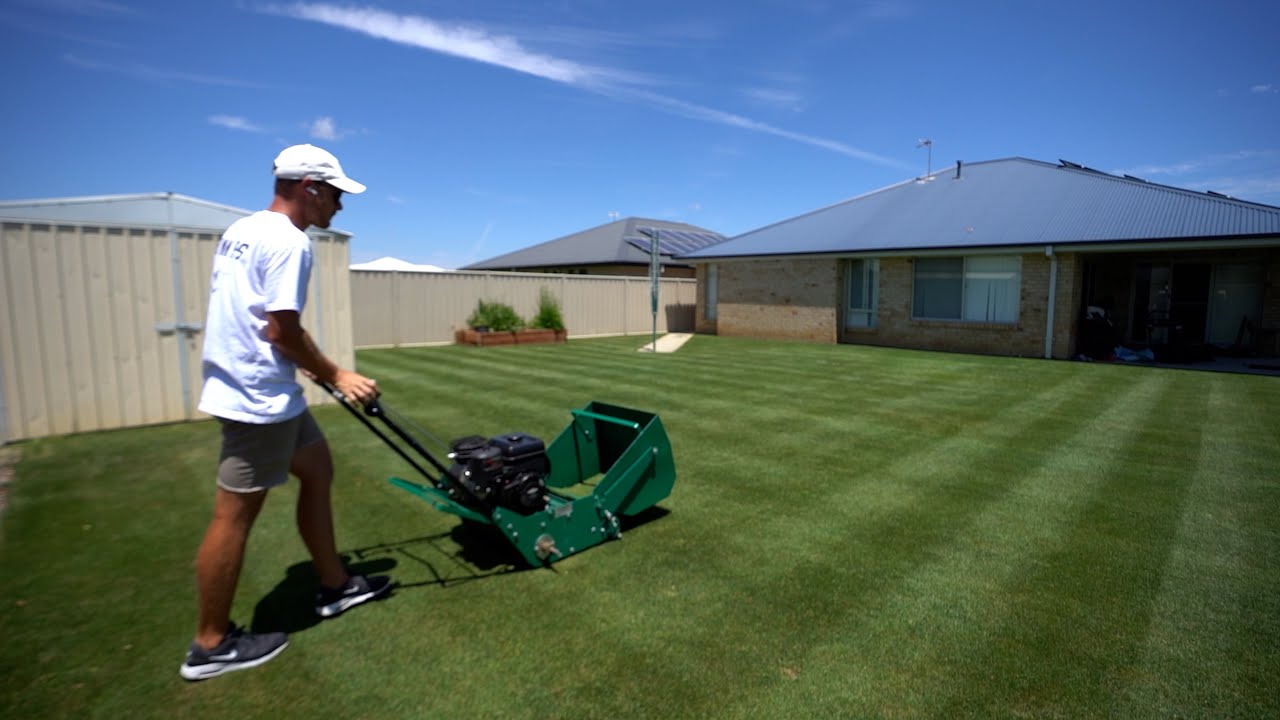 Using the Protea 510SC on My Ryegrass and Sprigging my Golf Green