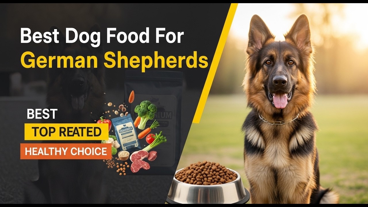 ✅ TOP 5 Best Dog Food For German Shepherds 2026