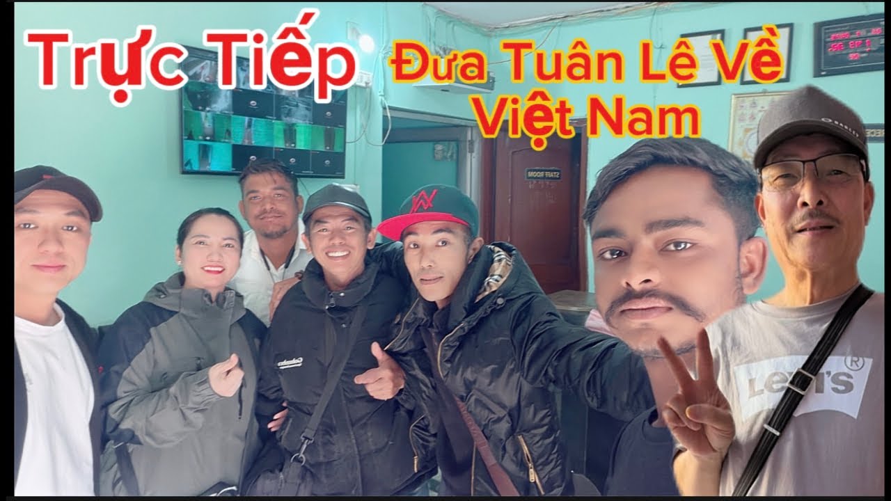 Mỵ vlog đang phát trực tiếp! Đưa Tuân Lê Về Việt Nam.#mỵvlog