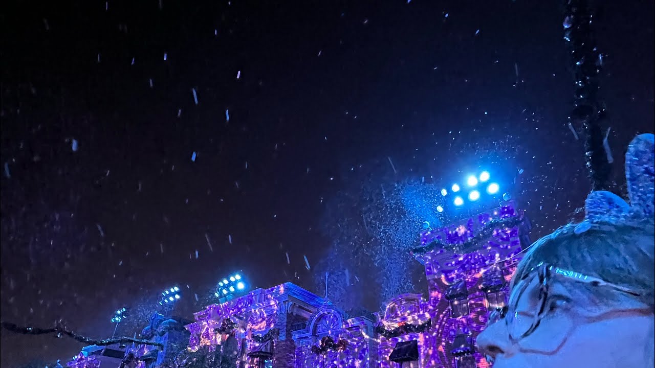 2 days in Disneyland with a 1 year old, what's it really like? We get snowed on!  *4K VIDEO*