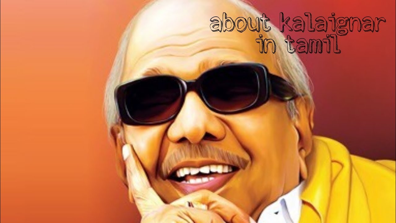 today's tamil trending topic is about kalaignar in tamil