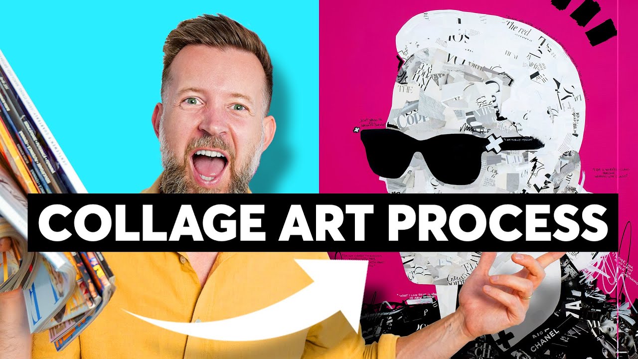 Insane Collage Art Process