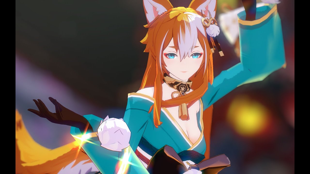 【Genshin Impact MMD/4K/60FPS】Ms. Hina【極楽浄土】
