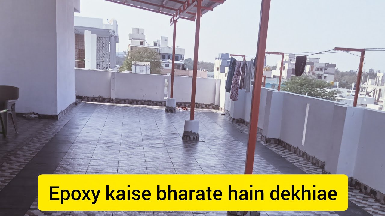 tiles mein epoxy bharna sikho  tiles mein epoxy bharate samay galti Na Karo #construction #tiles #yt