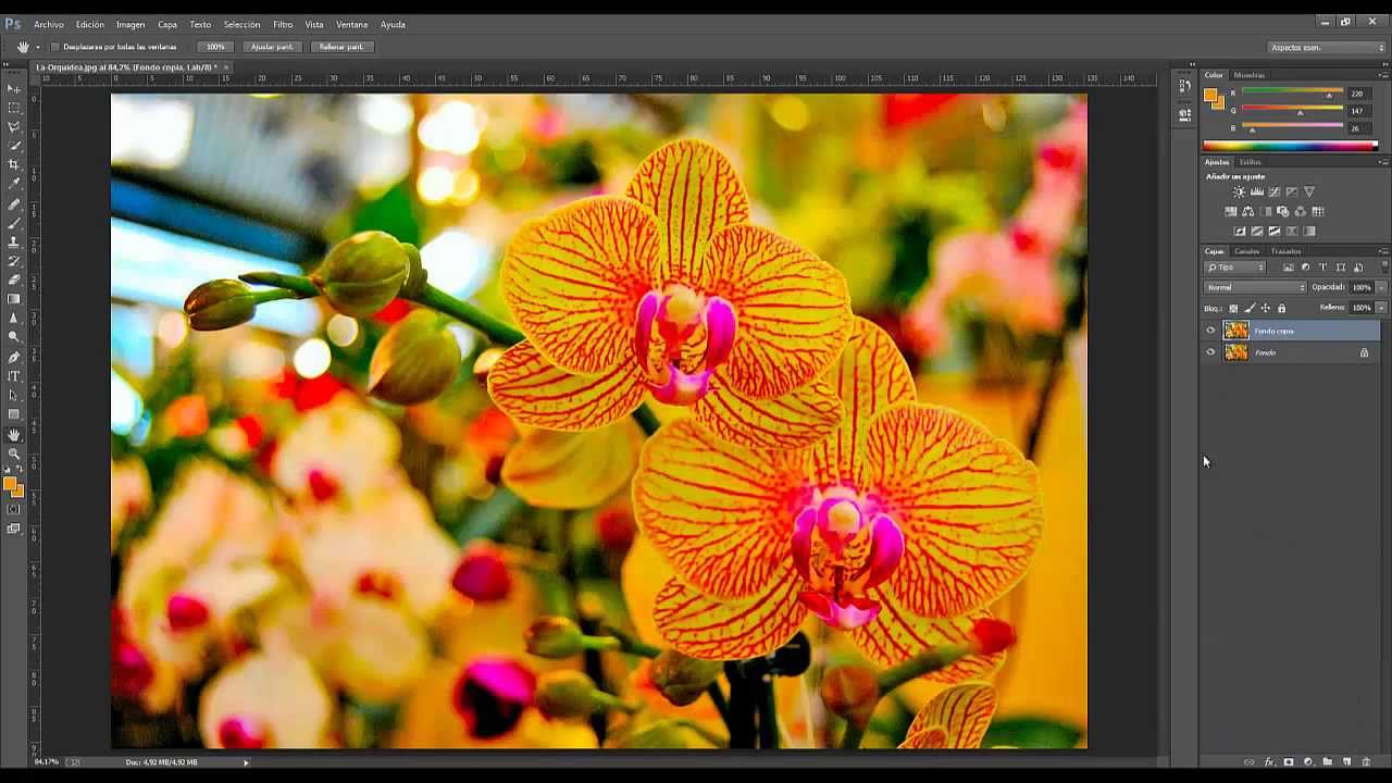 Tutorial photoshop. Color lab
