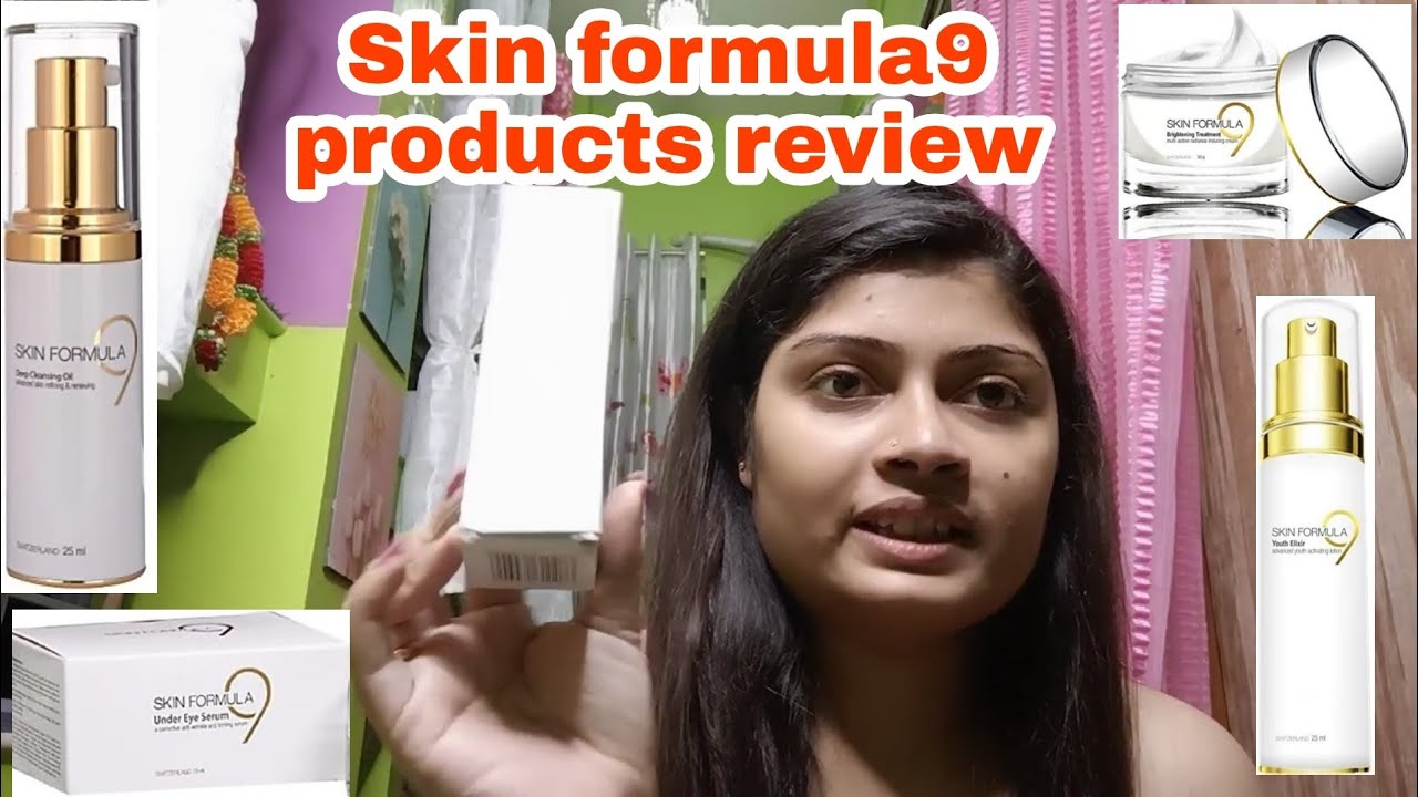 Skin formula9 products review//I tried skin formula9 brightening full  range//Skin care products ❤️