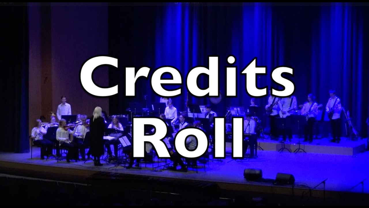 Credits Roll- Avslutningskonsert 9K 2025
