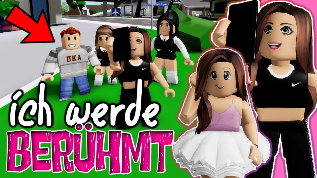 Ich werde BER&Uuml;HMT 🌟 in BROOKHAVEN 🤩✅ Roblox Roleplay Story RP DEUTSCH