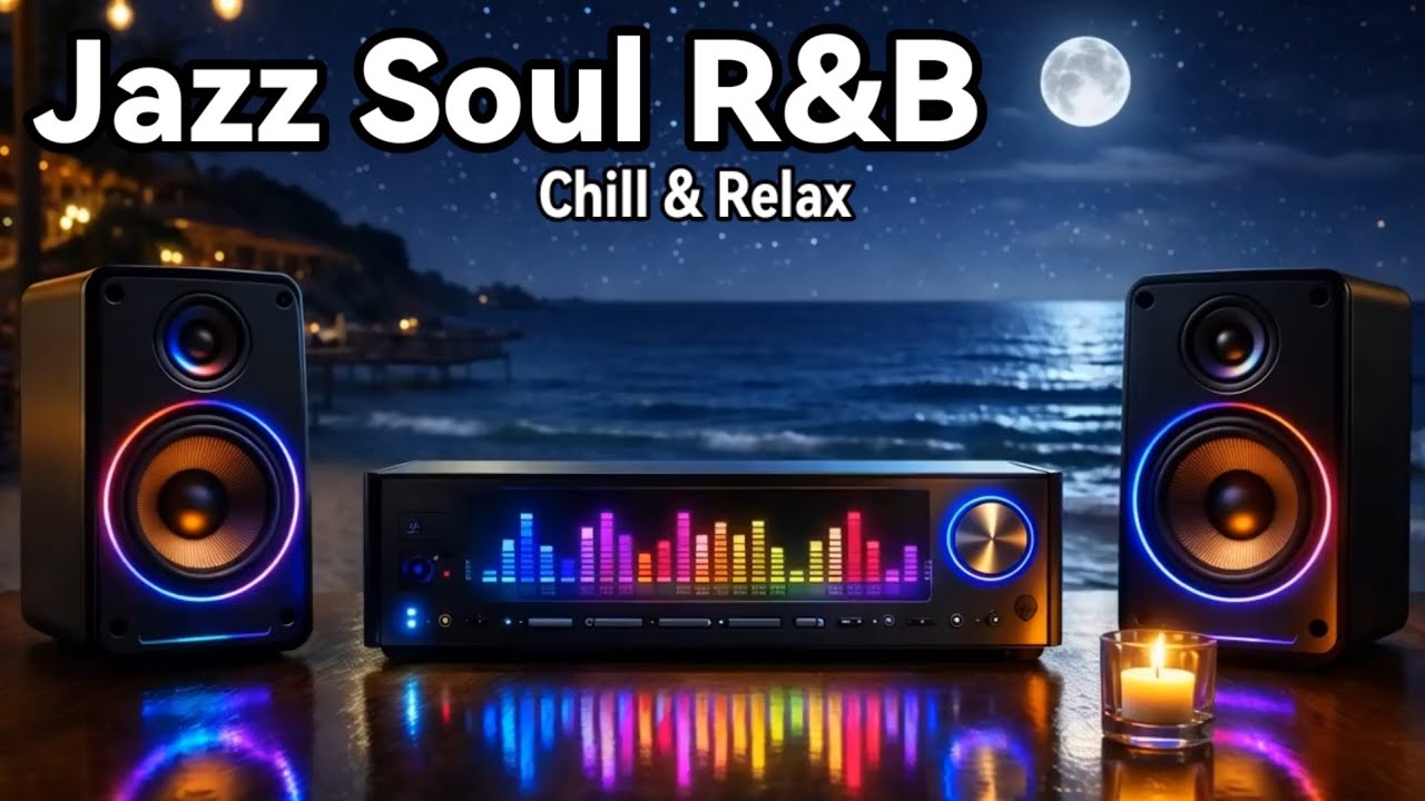 Smooth jazz Soulful R&B | Soft Instrumentals Study-Work Relaxation