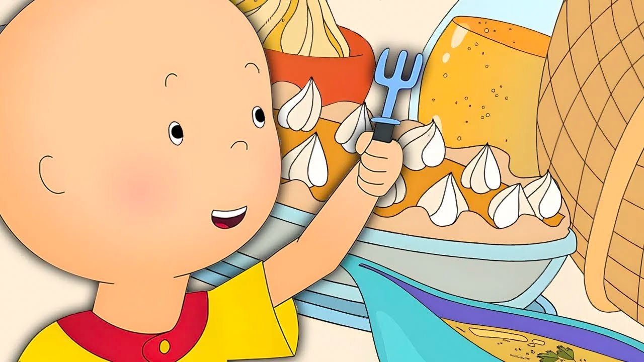 Tellement De Nourriture | Les Nouvelles Aventures de Caillou