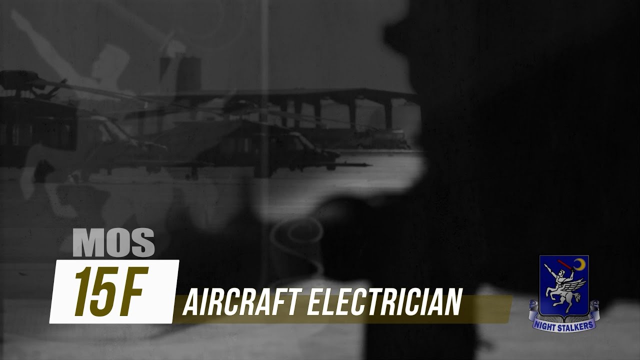 Service in the 160th Special Operations Aviation Regiment: Army MOS 15F Aircraft Electrician