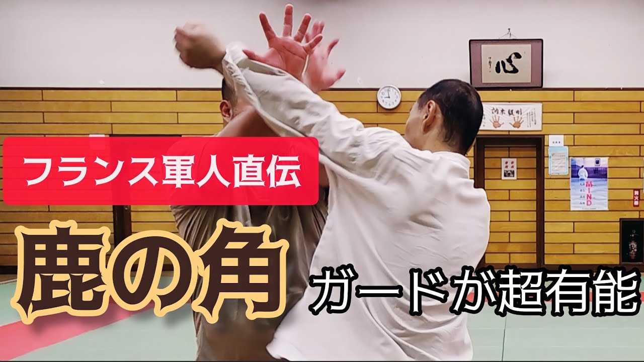 【護身術】フランス軍人直伝、鹿の角ガードが超有能だった！！