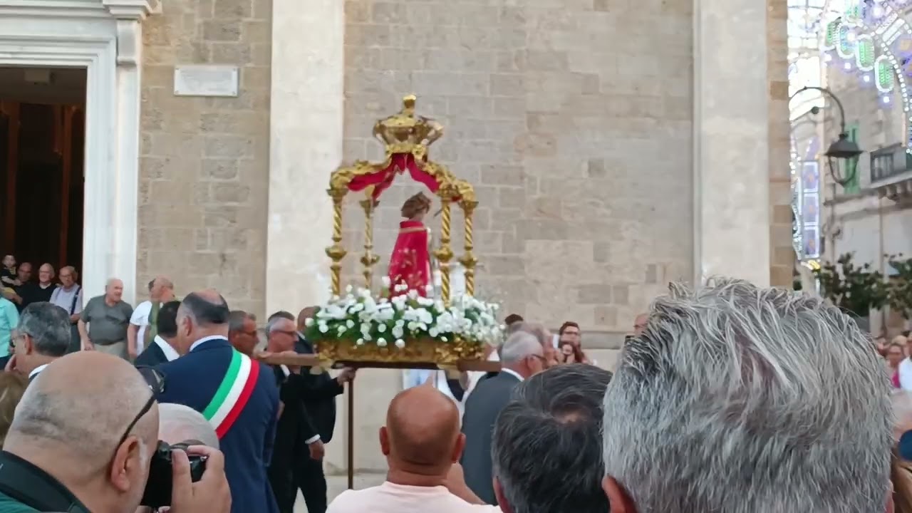 Concerto Bandistico Città di Castellana - Marcia Mosè - Festa di San Giovanni 2022 Sava -Processione