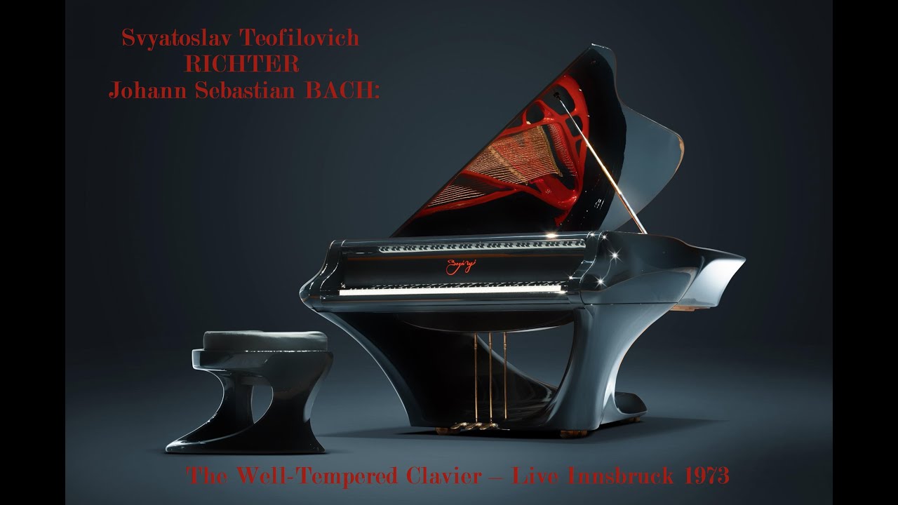 Johann Sebastian Bach. Sviatoslav Richter. Book II. Exclusive recording - live Innsbruck 1973.