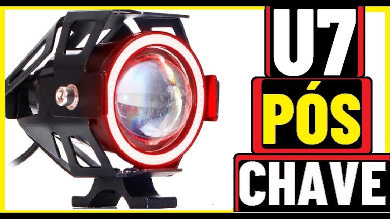Farol de milha Moto Angel Eyes [PASSO A PASSO DA INTALAÇÃO PÓS CHAVE]