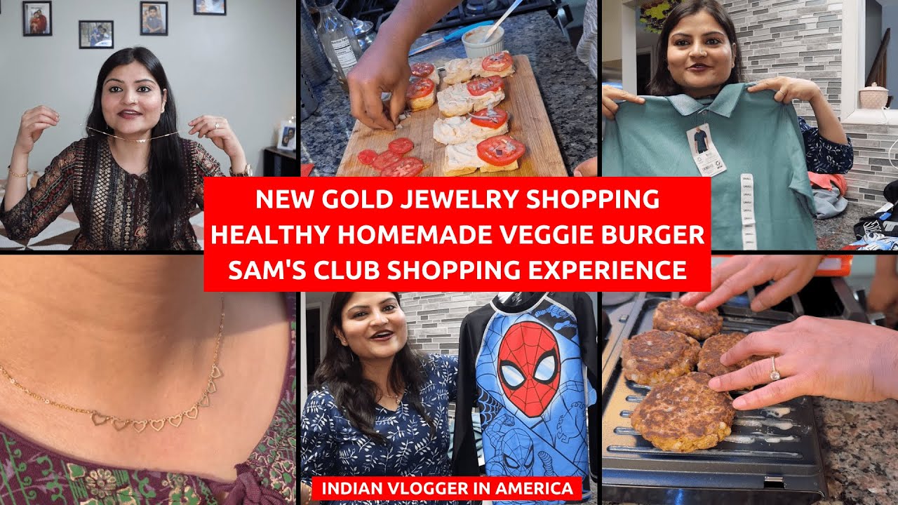 My New GOLD Jewelry Shopping~Daily Recipes With Twist: Healthy Burger for Kids~Real Homemaking