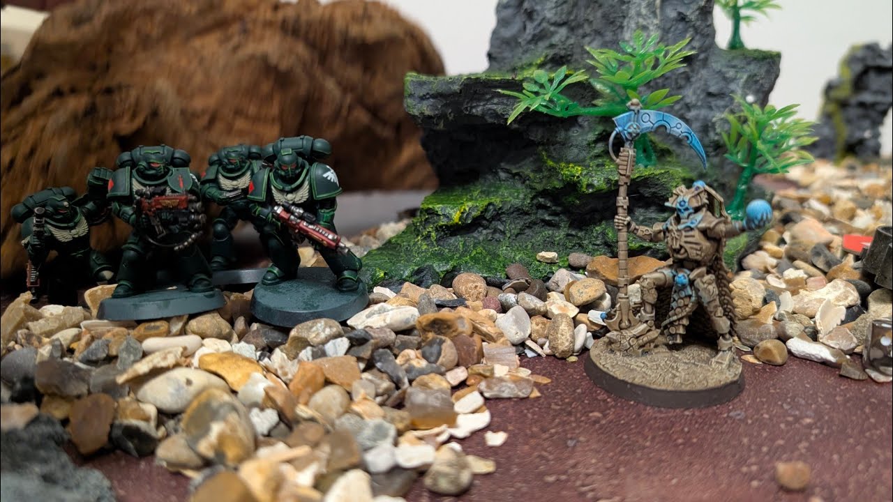 Тёмные Ангелы против Некронов, Битва за Скалу! Warhammer 40k 10th Edition: Отчёт о битве