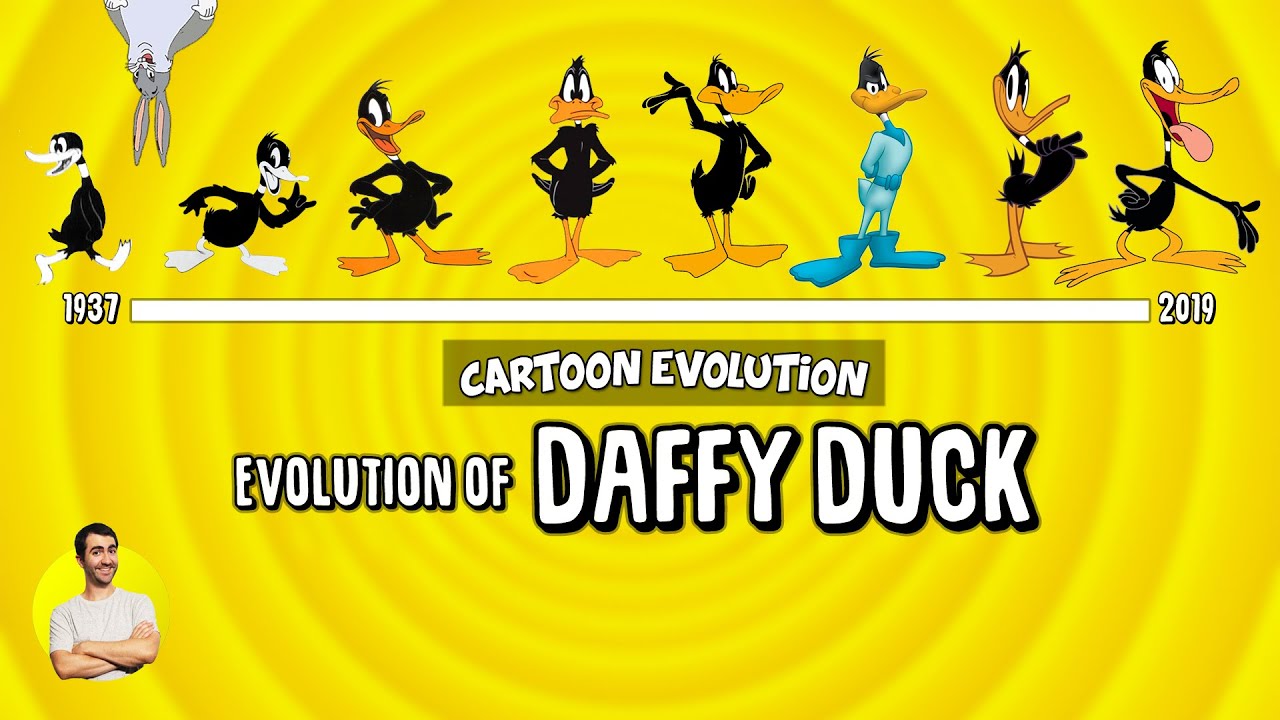 Evolution of DAFFY DUCK - 82 Years Explained | CARTOON EVOLUTION